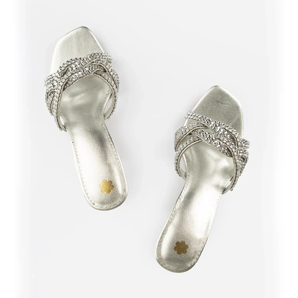 SIYAH SILVER HEEL